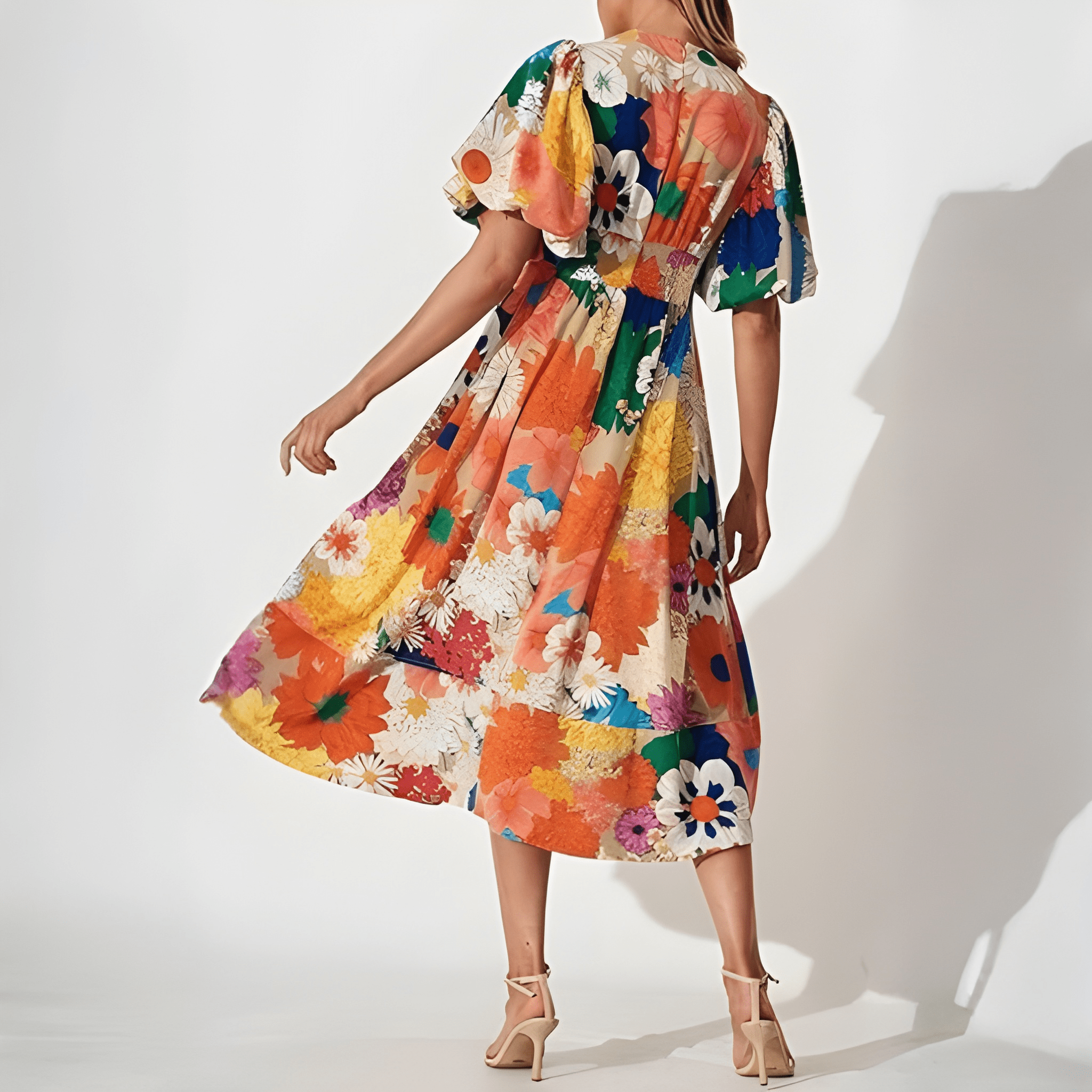 Summer And Spring Floral Maxi Dress 2026 For Women