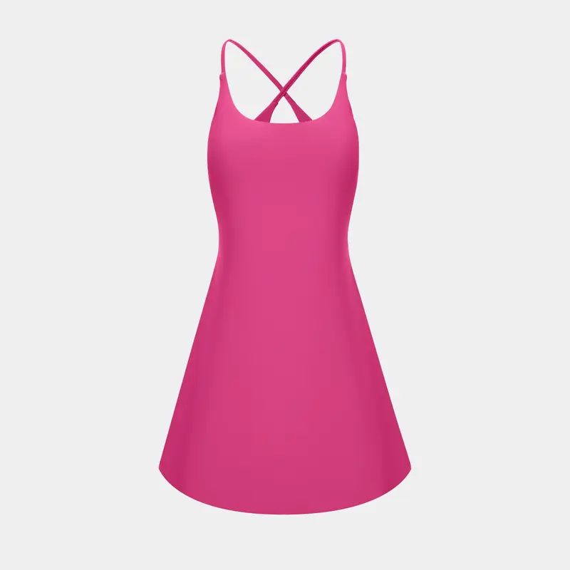 Casual Backless Active Dress For Dance Wear For Women