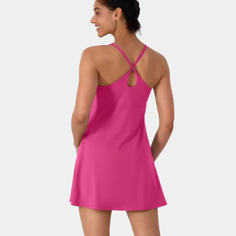 Casual Backless Active Dress For Dance Wear For Women