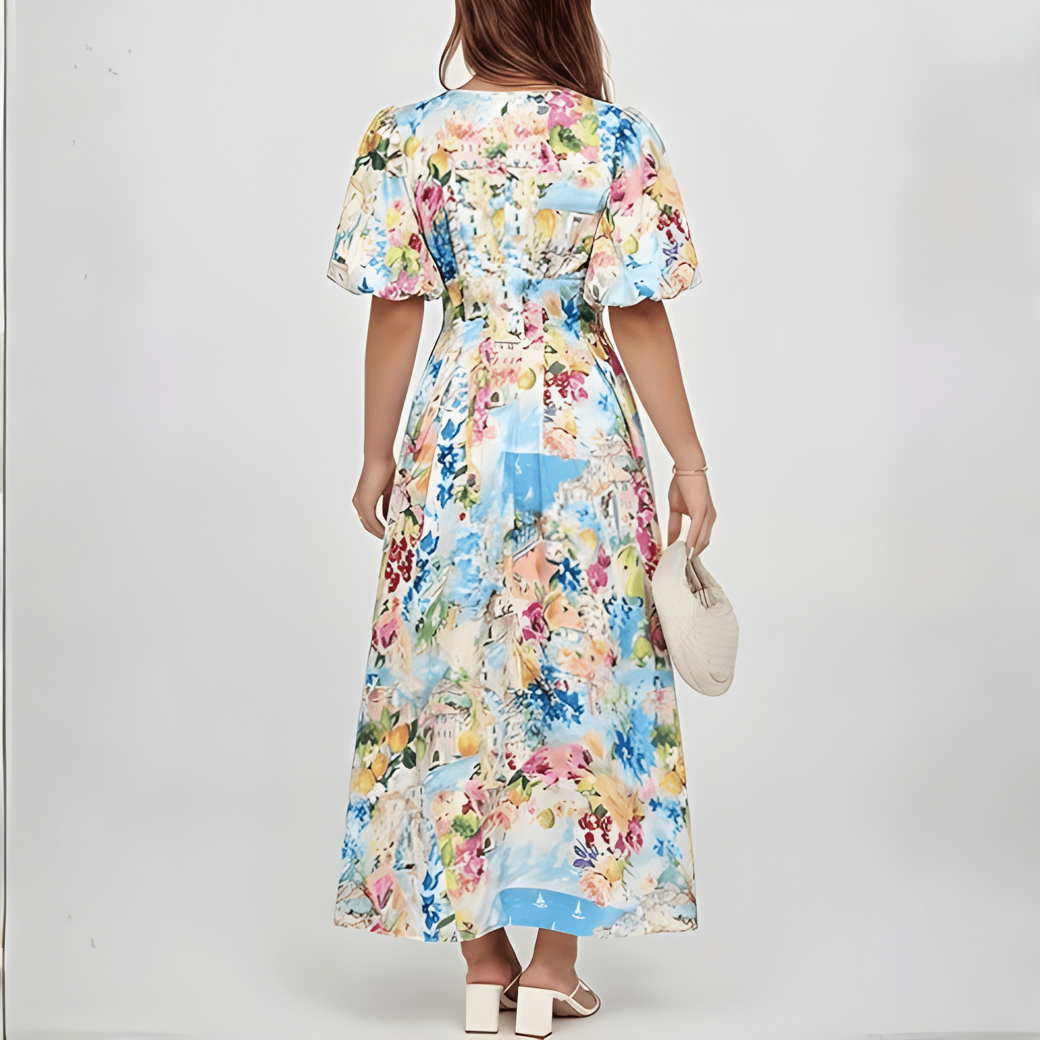Summer And Spring Floral Maxi Dress 2026 For Women