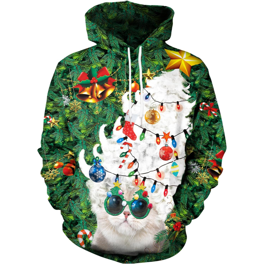  Funny Ugly 3D Printed Graphic Hoodie