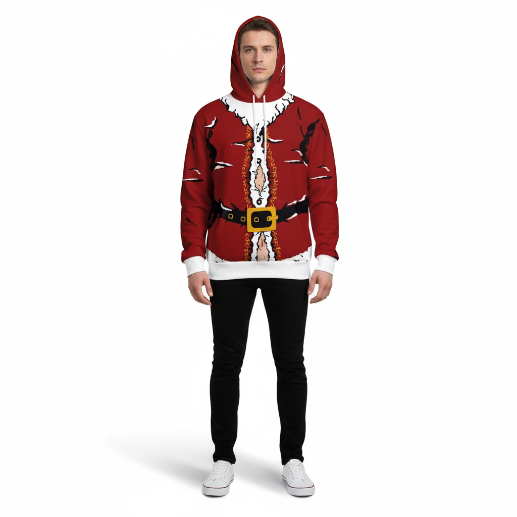  Funny Ugly 3D Printed Graphic Hoodie