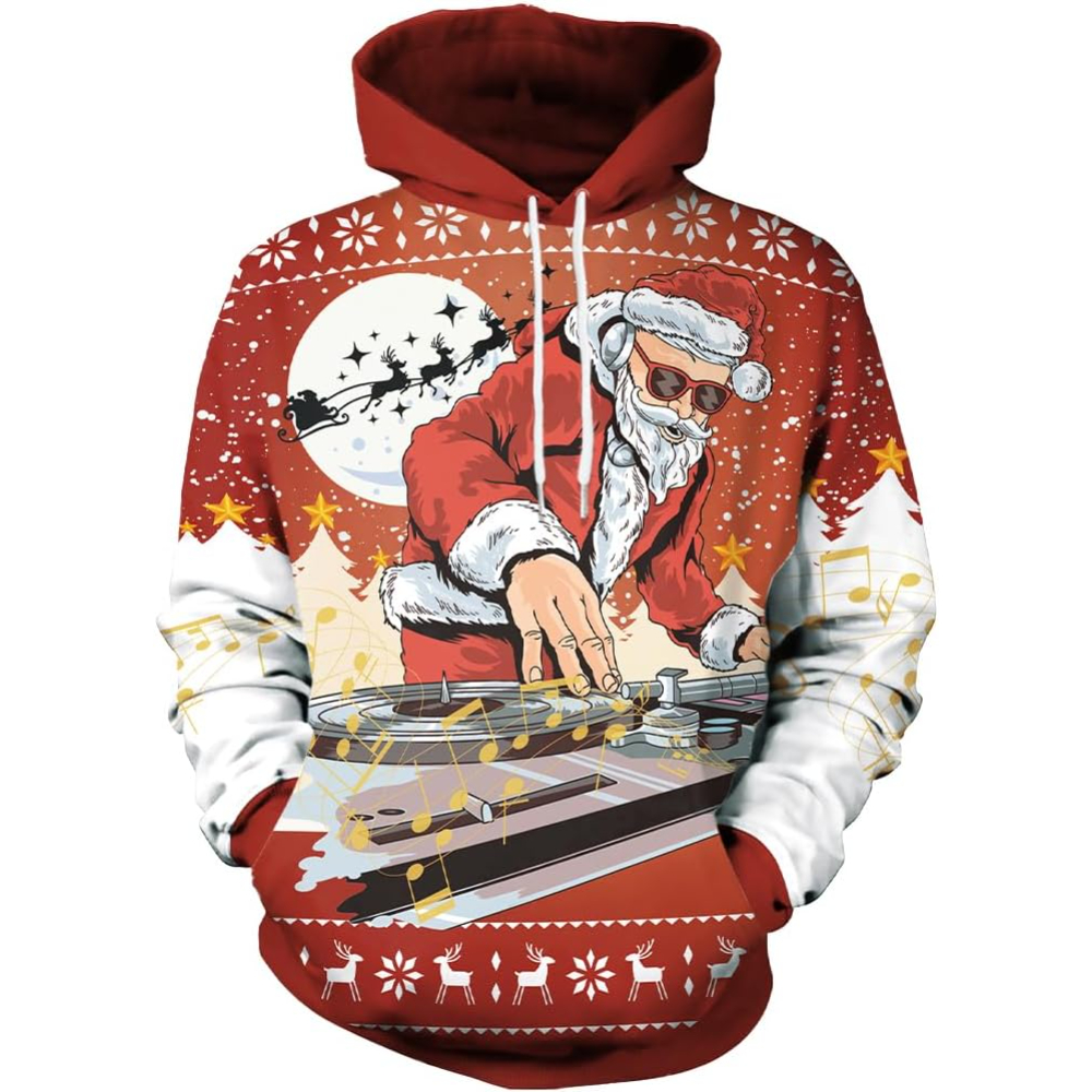  Funny Ugly 3D Printed Graphic Hoodie