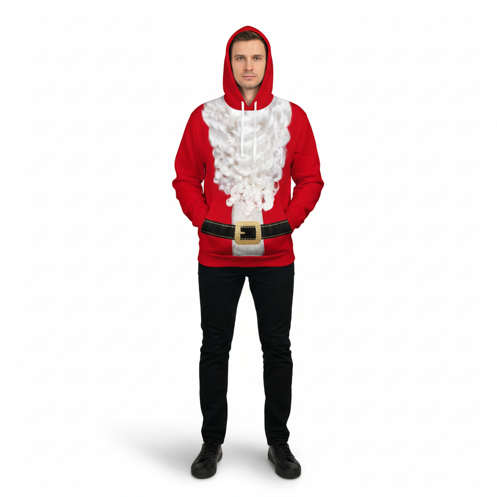  Xmas Funny Cool Hoodies With Pocket 