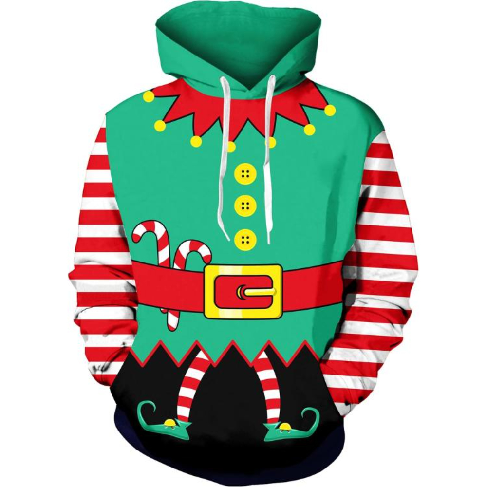  Xmas Funny Cool Hoodies With Pocket 