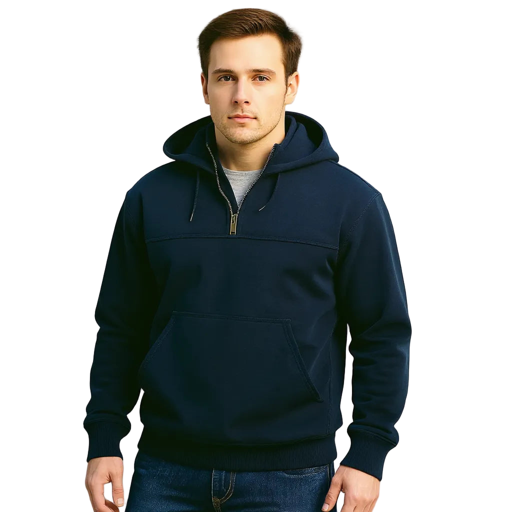 Rain Defender Loose Fit Heavyweight Quarter Zip Sweatshirt