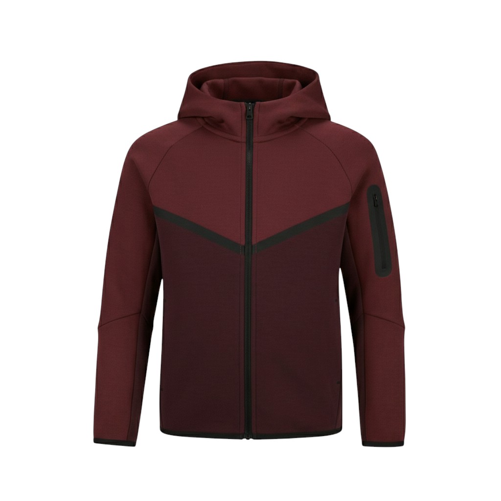 Lightweight Full Zip Performance Hoodie For Kids