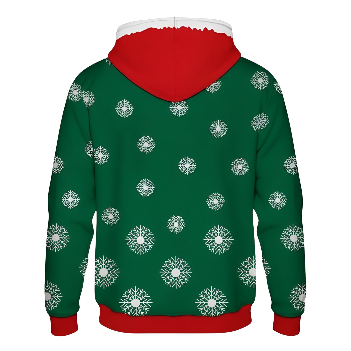 Funny 3D Graphic Christmas Hoodie For Men