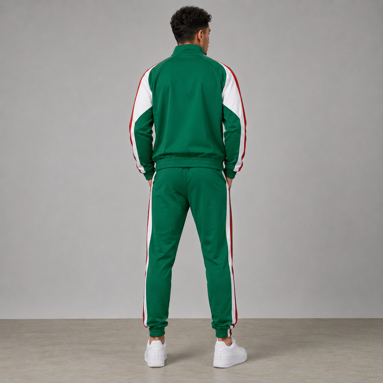 World Cup 2026 Themed Algeria Football Fan Sweatshirt And Jogger Set