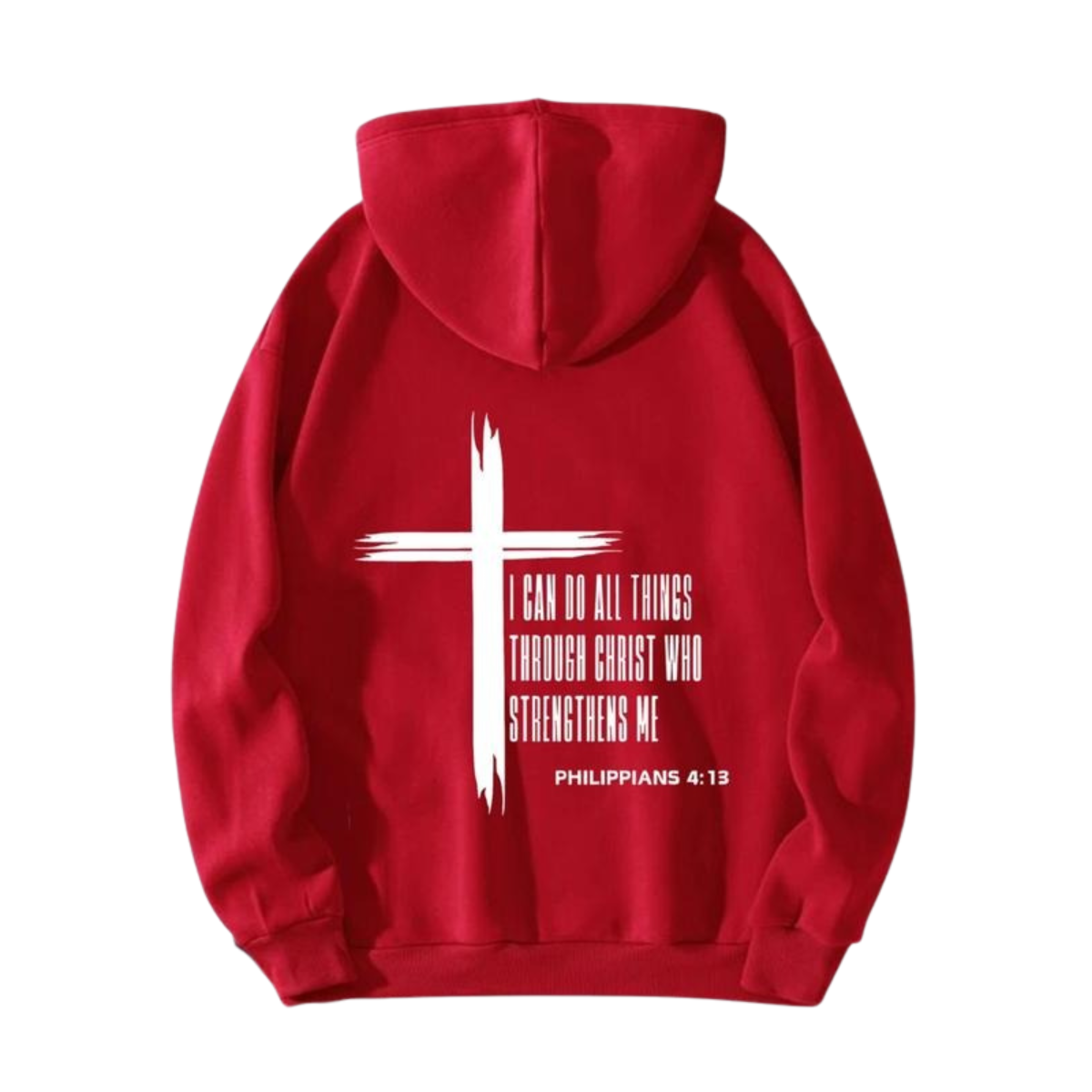Faith Cross Pullover Hoodie for Men And Women