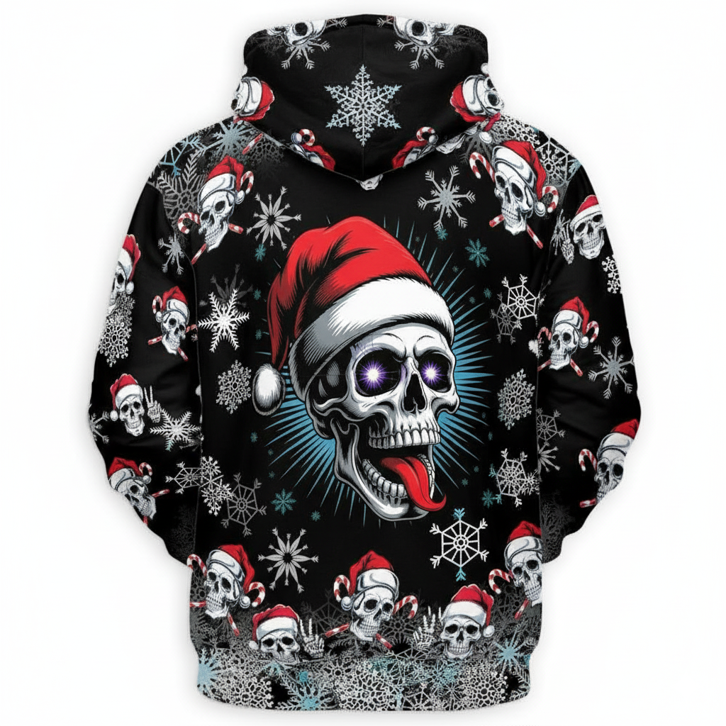 Christmas Santa Claus All Over Print Hoodie