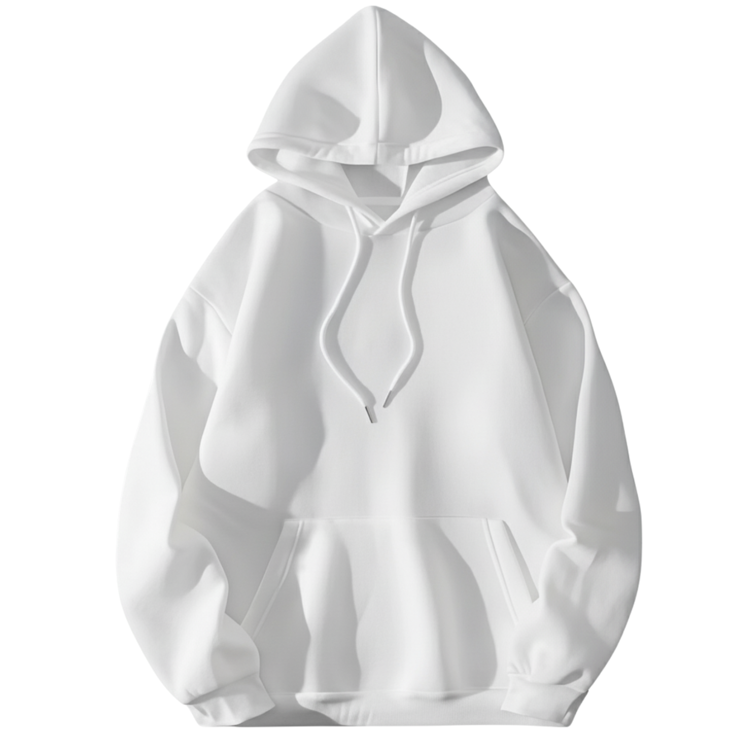 Women Butterfly Print Kangaroo Pocket Hoodie