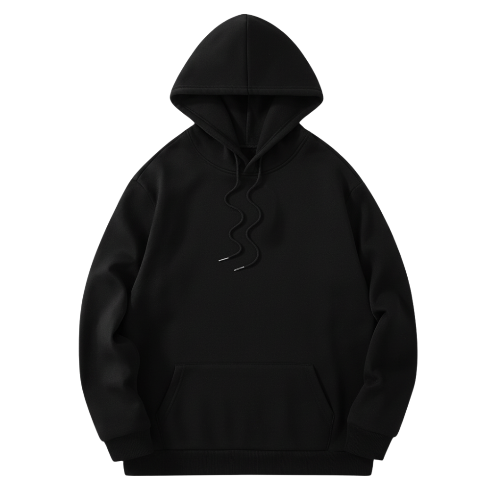 Casual Hoodie With Geometric Print