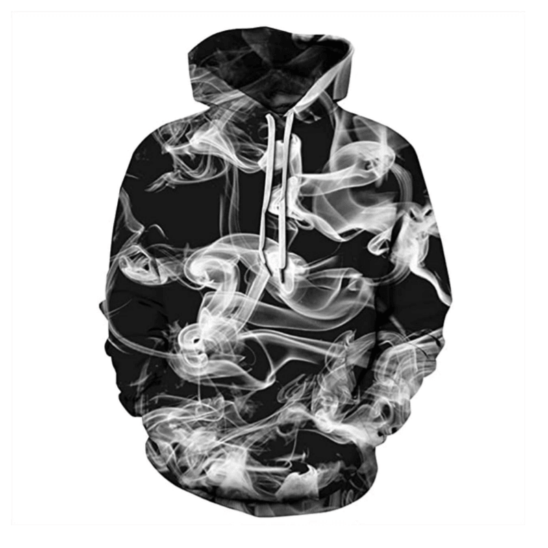 Printed Hoodie Sweatshirt-My 3D Hoodie