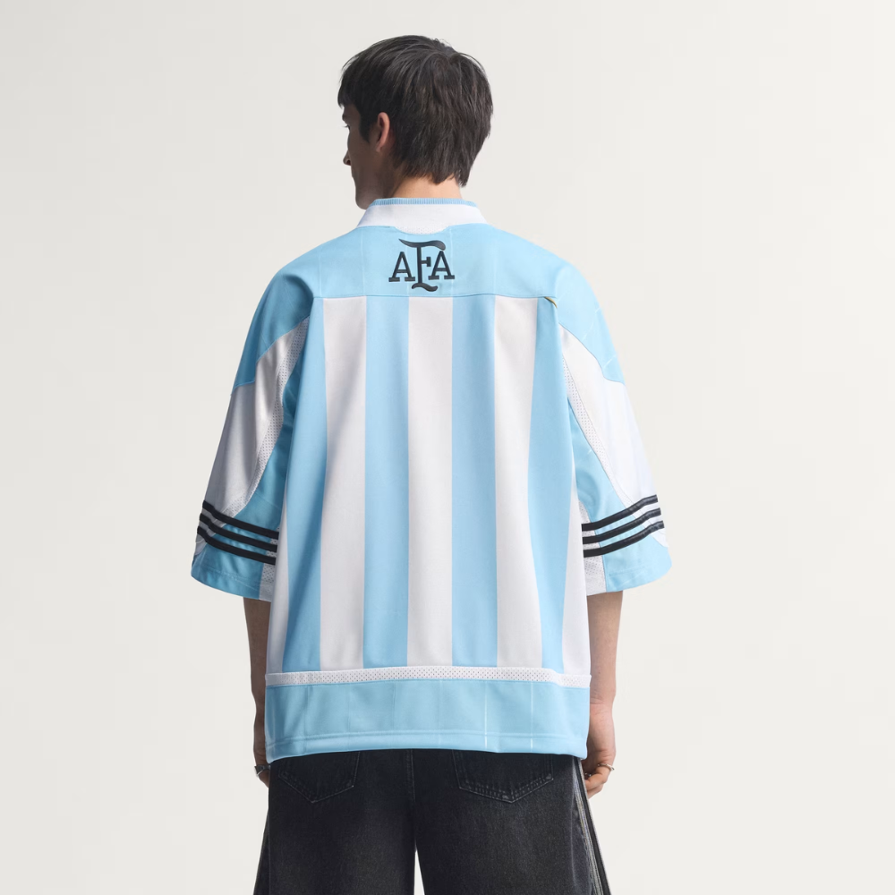 Argentina FIFA 2026 Remixed Football Jersey Men’s Streetwear Fit