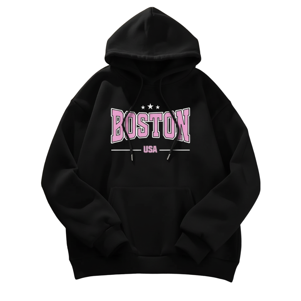 Men BOSTON EST. 1997 Hooded Sweatshirt