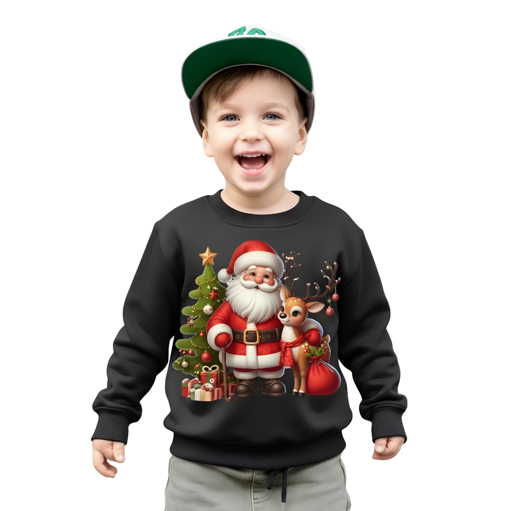 Autumn And Winter Stylish Fleece Sweatshirt For Boys