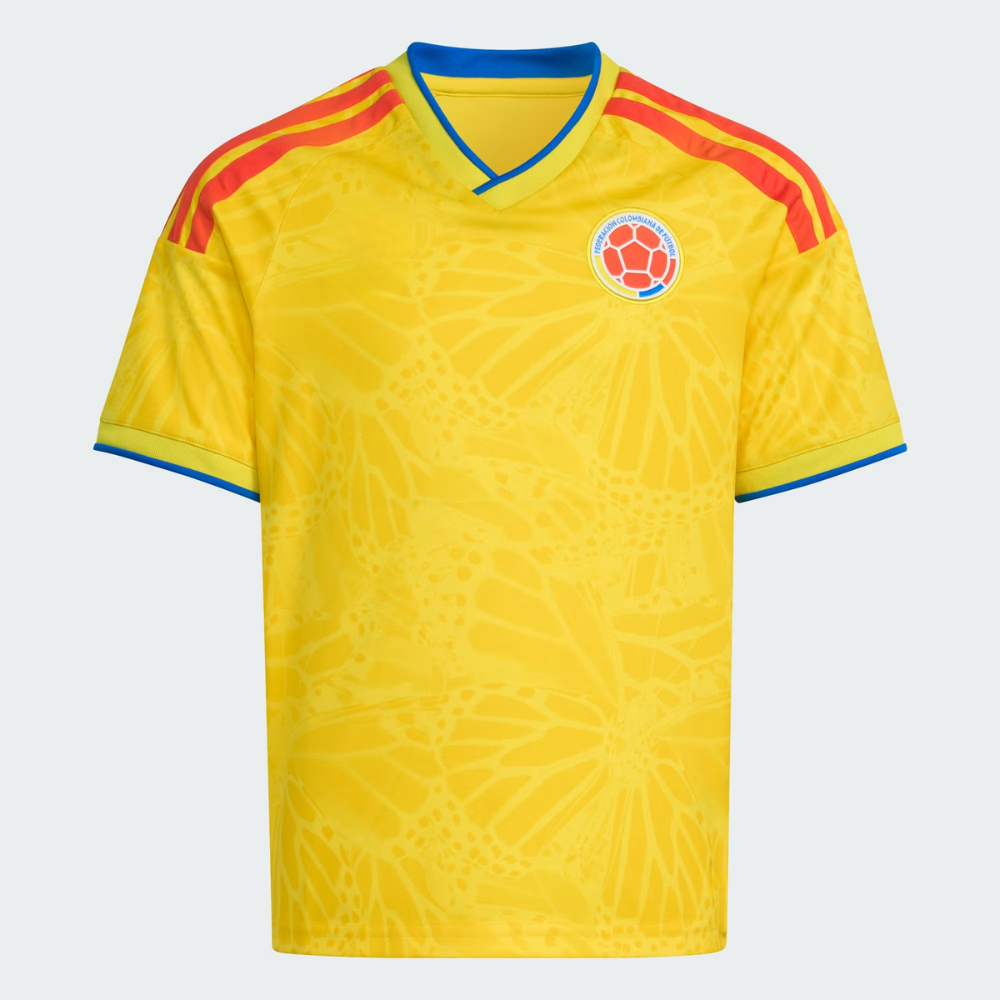 FIFA 2026 Colombia Soccer Home Jersey For Kids