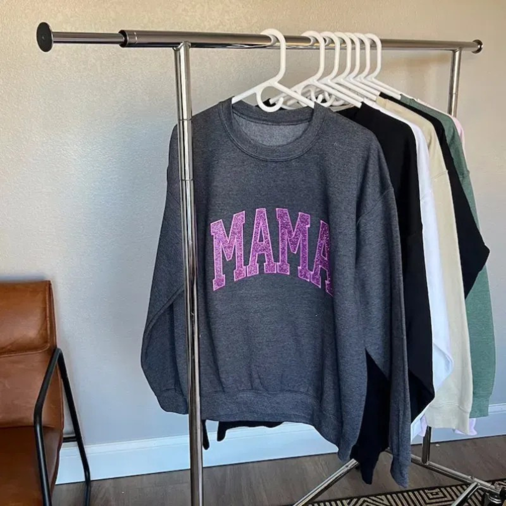 Customized Mama Printed Sweatshirts For Mothers Day