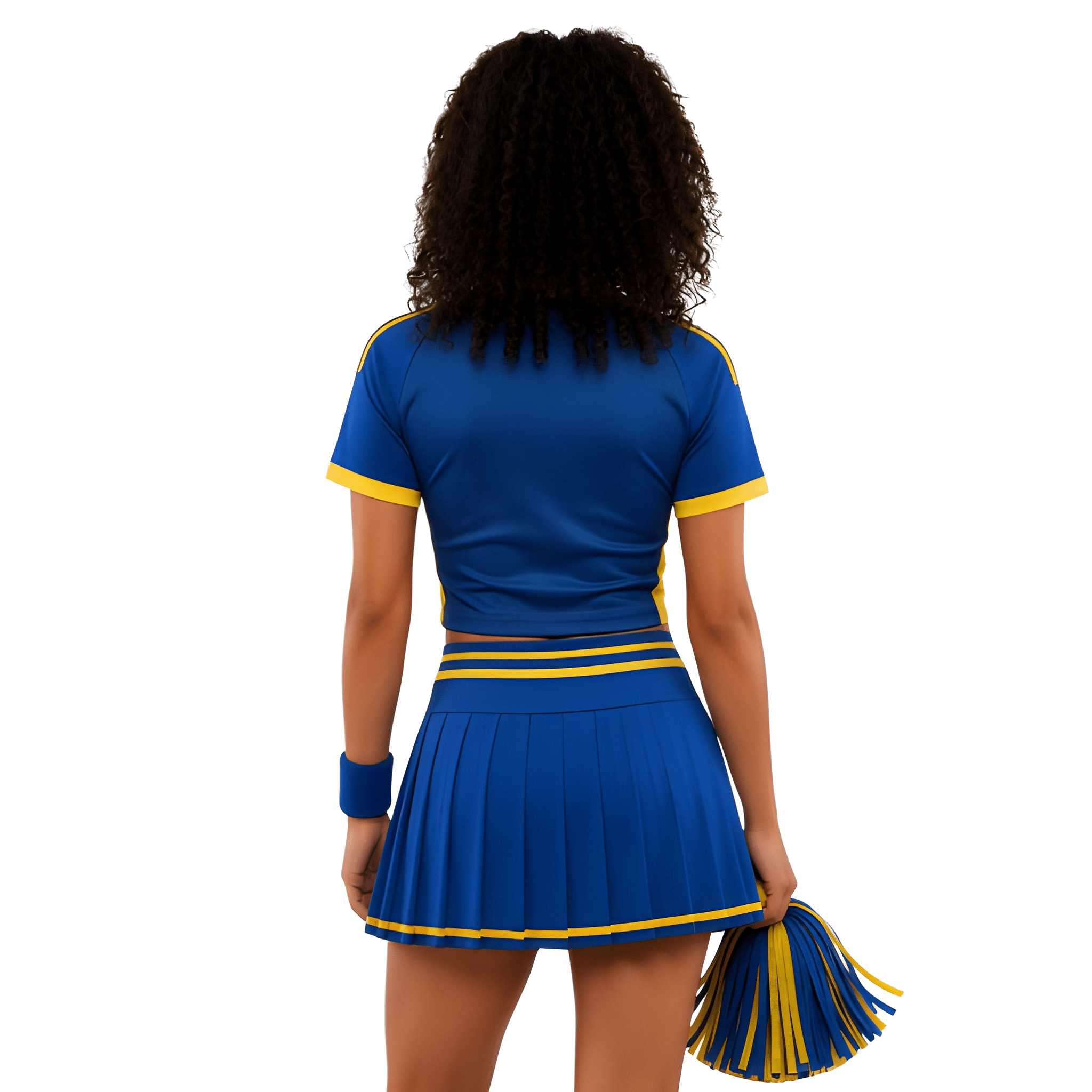 FIFA 2026 Sweden Football Themed Two Piece Skirt Set For Women
