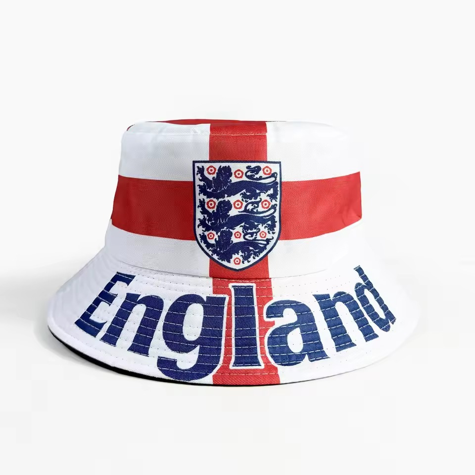 England Football Fan Outdoor Fisherman Style Bucket Hat