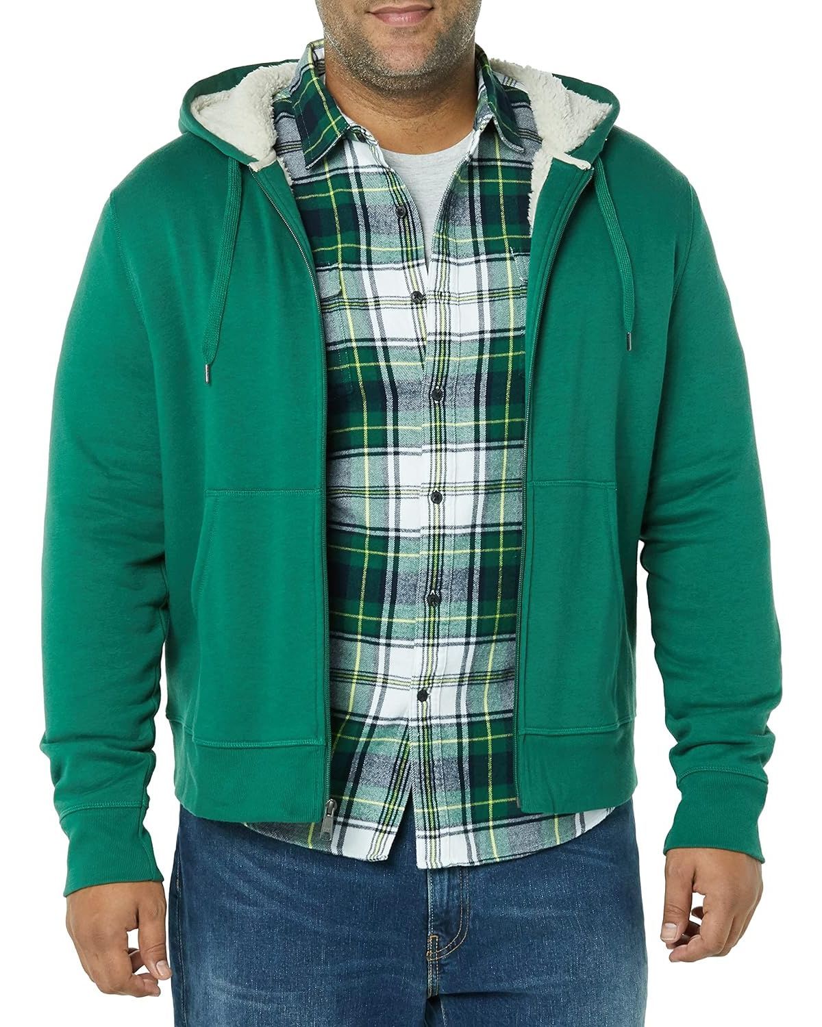 Full Zip Hooded Fleece Sweatshirt-My 3D Hoodie