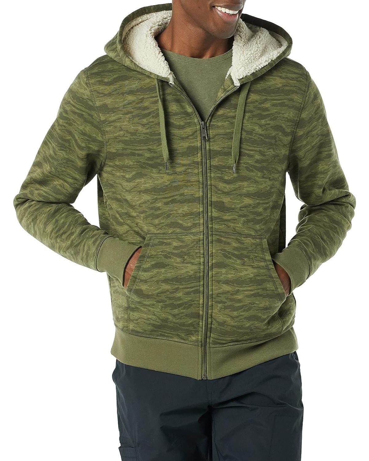Full Zip Hooded Fleece Sweatshirt-My 3D Hoodie