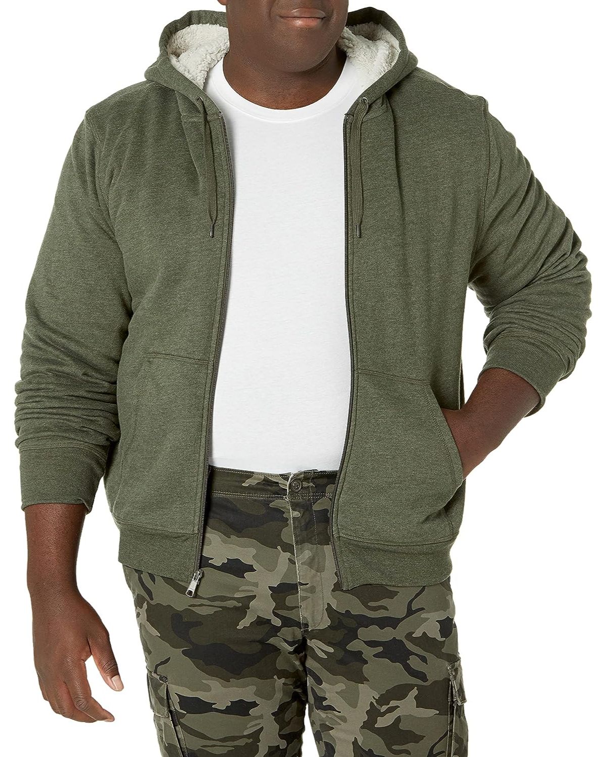 Essentials Full Zip Hooded Sweatshirt-My 3D Hoodie