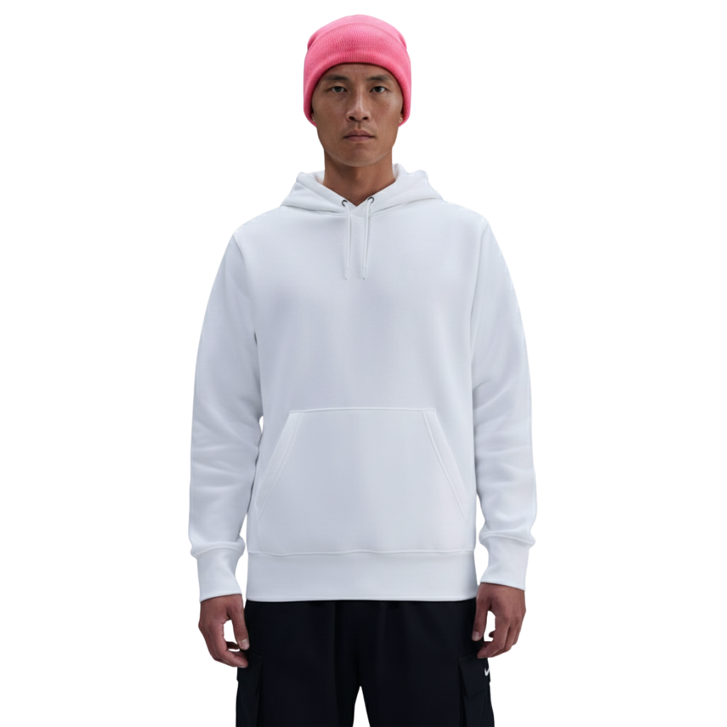 Mens Pullover Fleece Hoodie