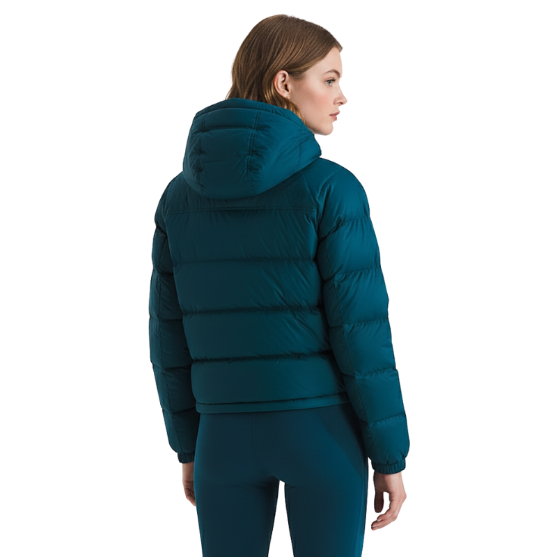 Down Hooded Lightweight Puffer Winterwear Jacket For Women