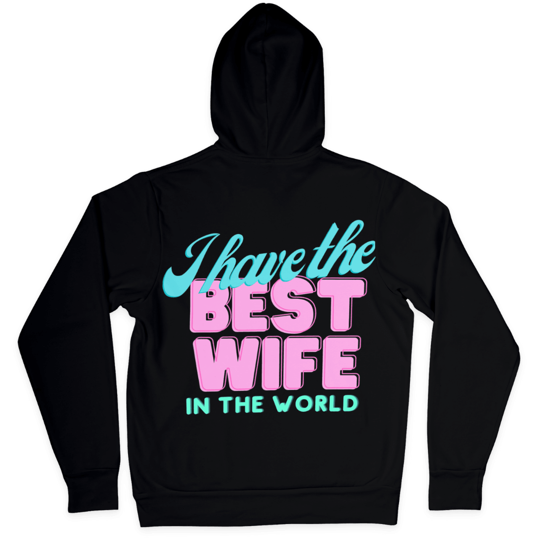 Couple hoodie - Best wife/husband 3D - Sweatshirt, Hoodie, Pullover-My 3D Hoodie