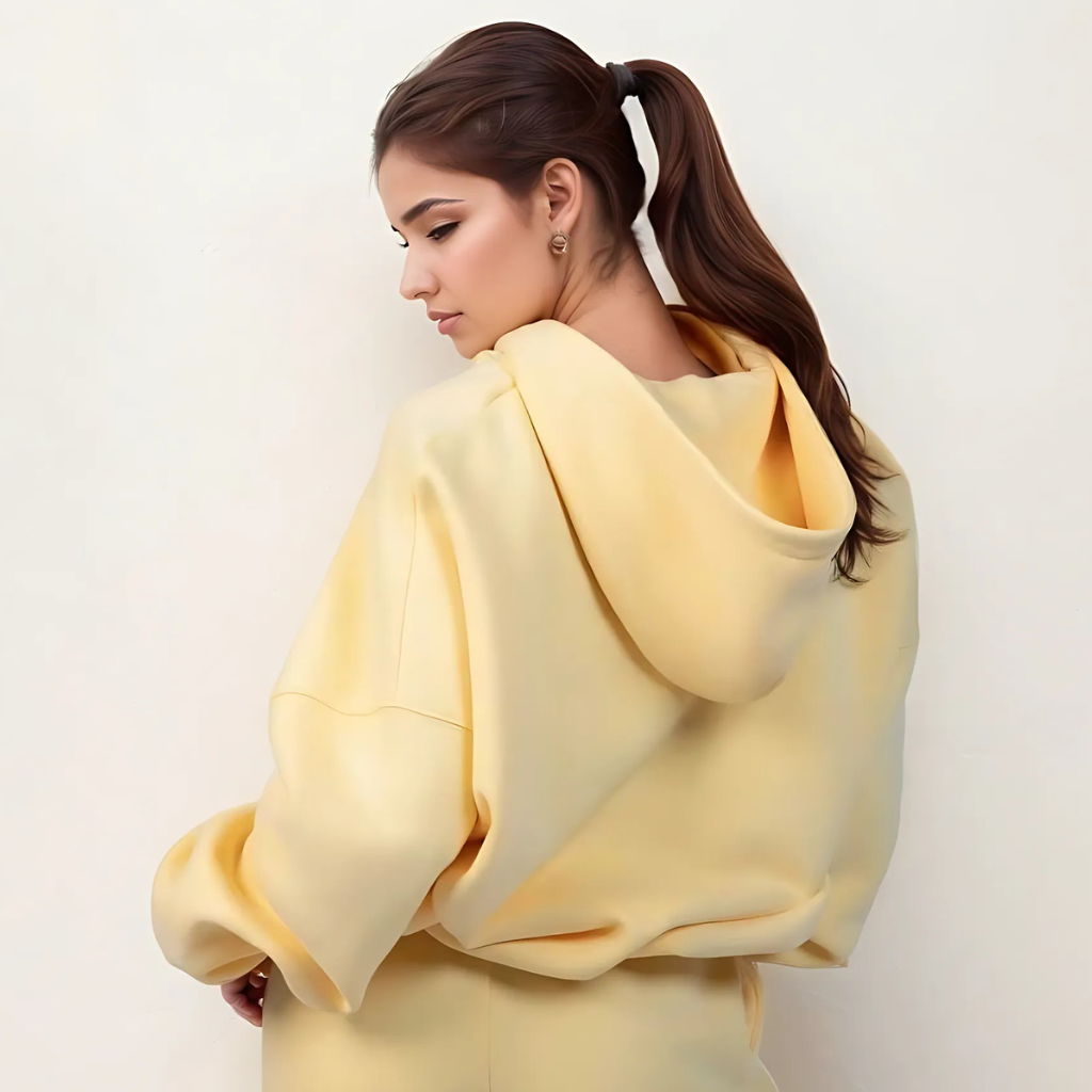 Pastel Oversized Zip Hoodie