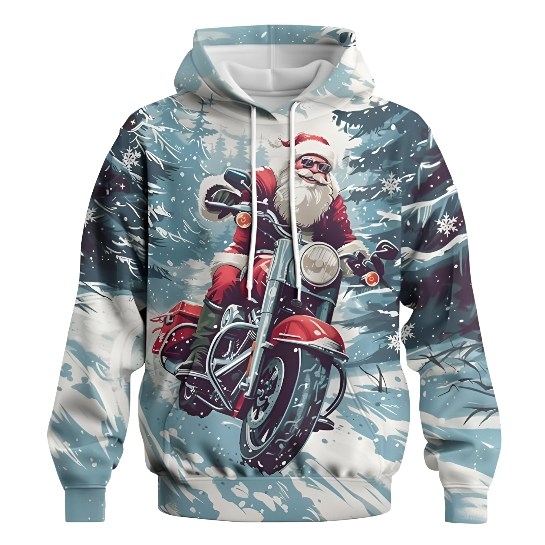 Funny Christmas Themed Pullover Hoodie