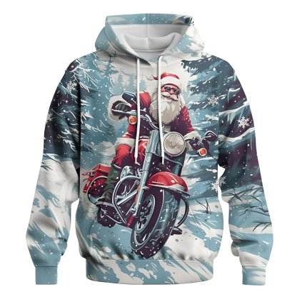 Funny Christmas Themed Pullover Hoodie