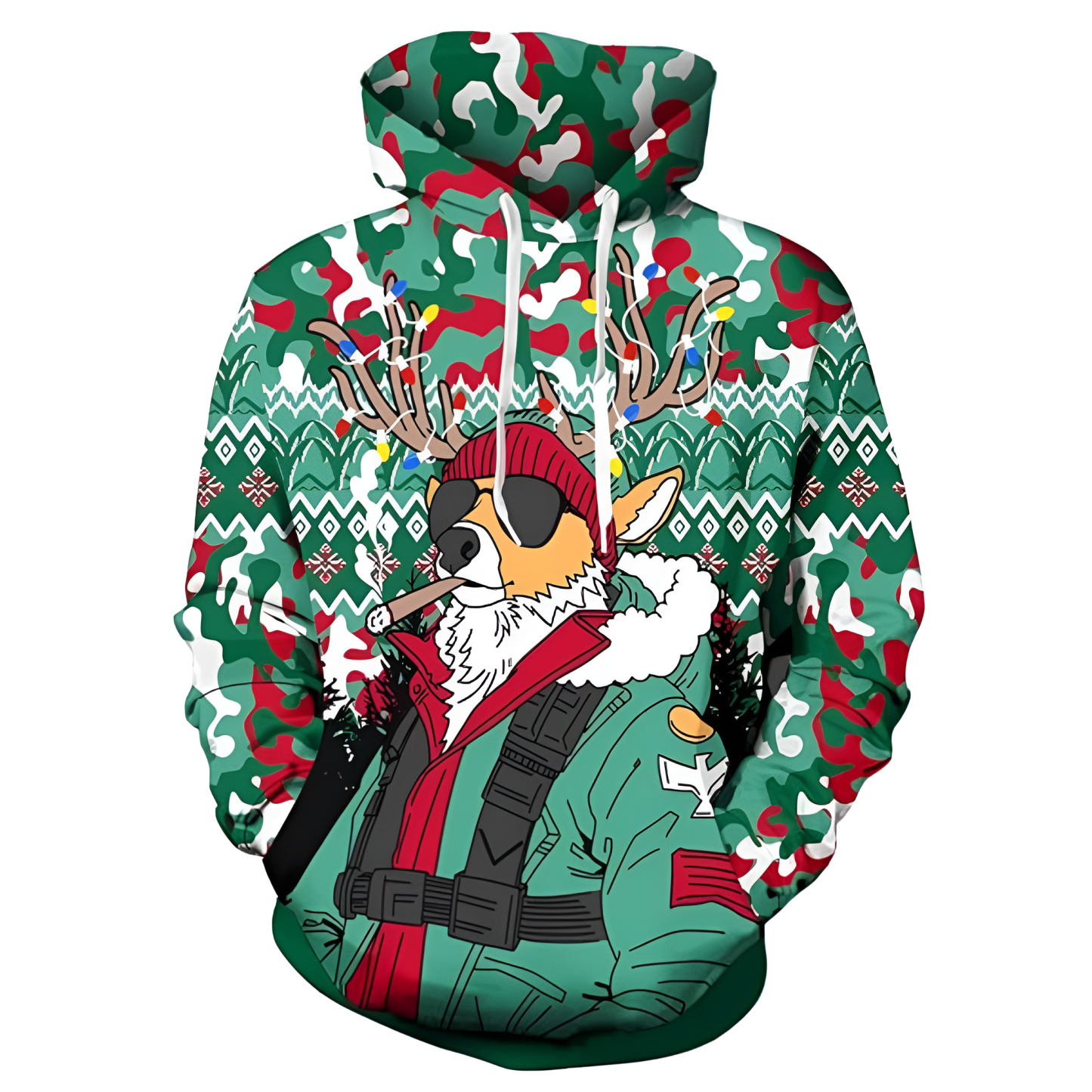 Ugly Christmas Sweatshirt With Funny Designs