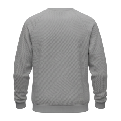 Geometric Pattern Crewneck Men Sweatshirt