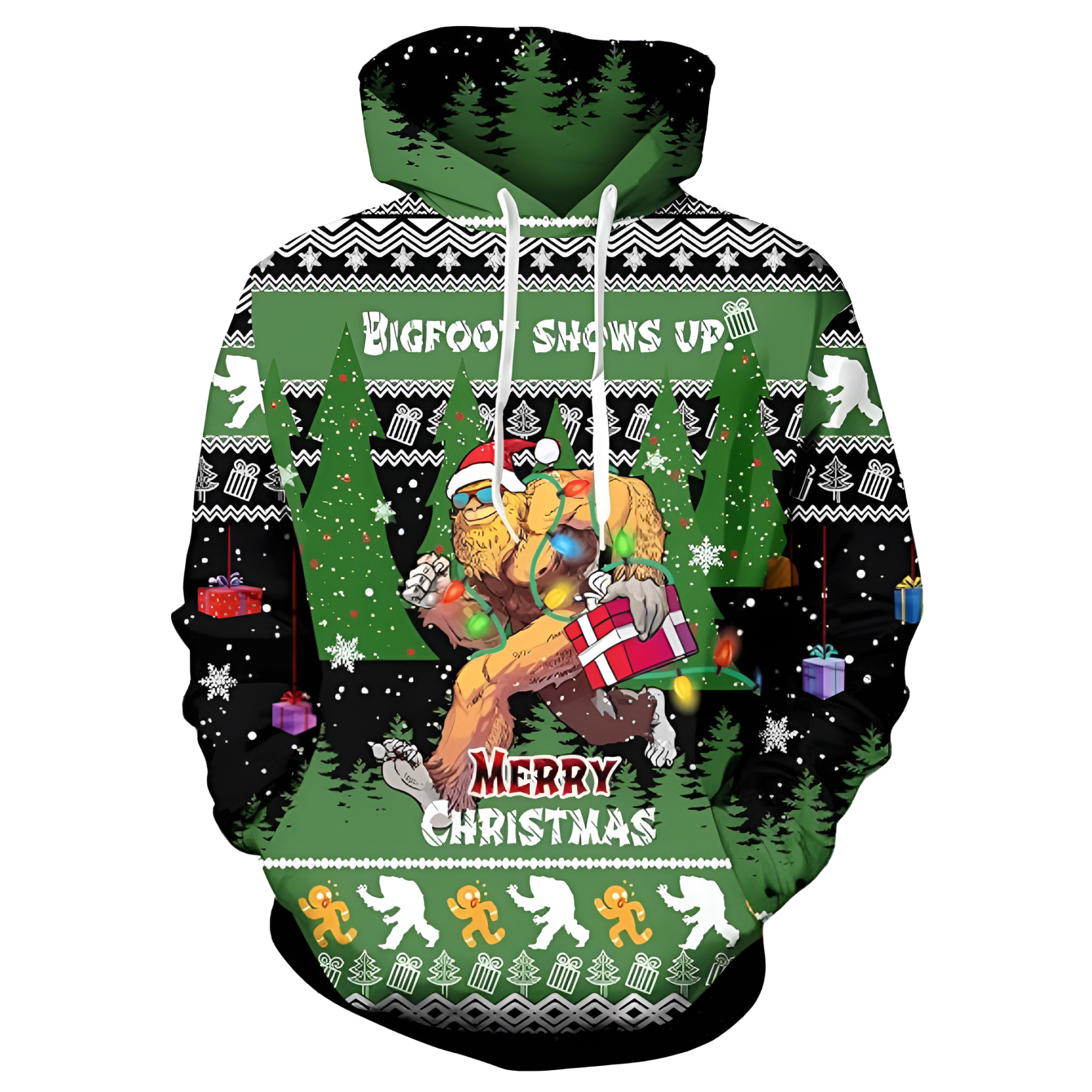 Ugly Christmas Sweatshirt With Funny Designs