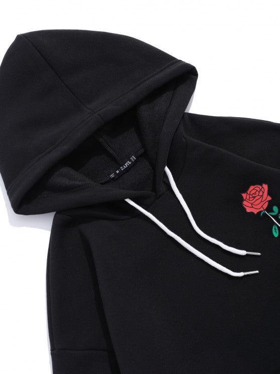 Rose Print Sweatshirt And Pants-My 3D Hoodie