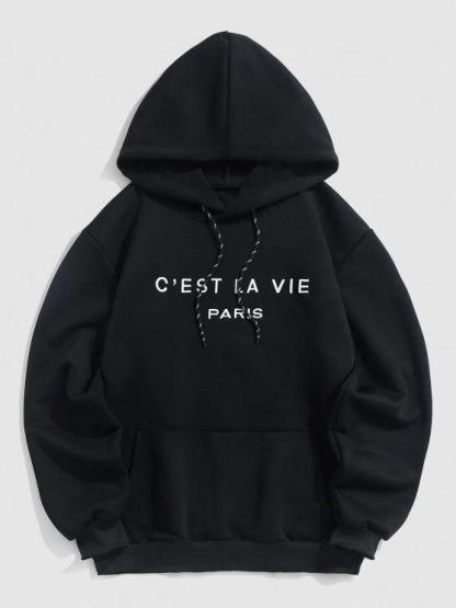 Casual Embroidery Pullover Hoodie And Pants-My 3D Hoodie
