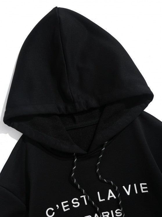 Casual Embroidery Pullover Hoodie And Pants-My 3D Hoodie