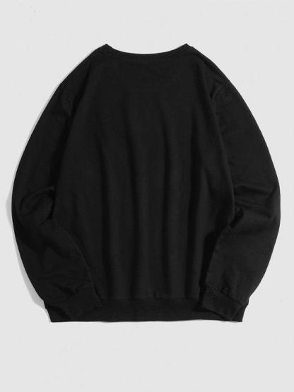 Rose Printed Sweatshirt And Pants-My 3D Hoodie
