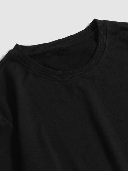 Rose Printed Sweatshirt And Pants-My 3D Hoodie