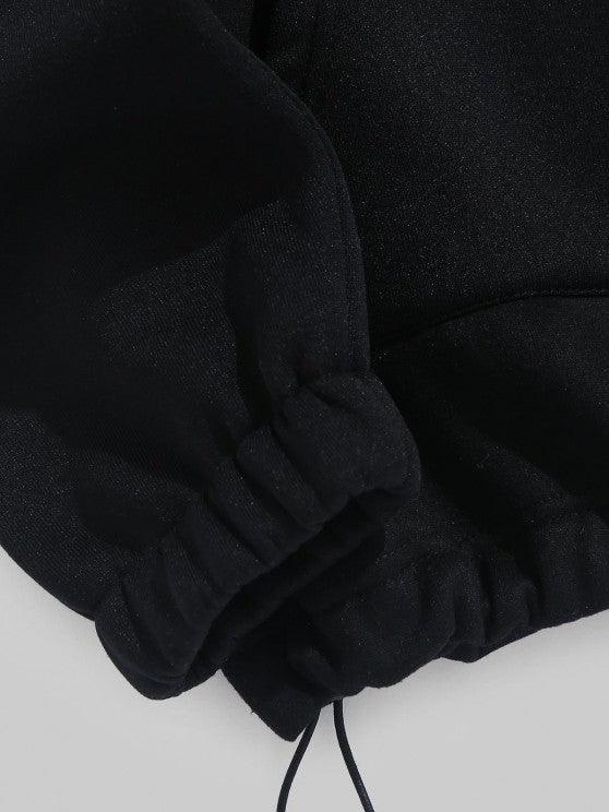 Graphic Hoodie And Cargo Pants Set-My 3D Hoodie