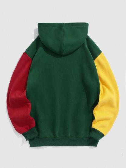 Hoodie With Pocket Cargo Pants Set-My 3D Hoodie