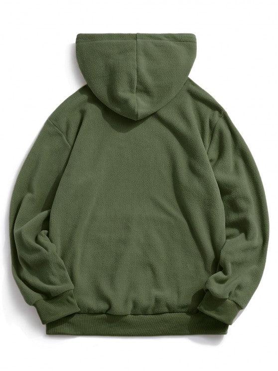 Vintage Graphic Mask Hoodie With Lined Jogger Pants Set-My 3D Hoodie