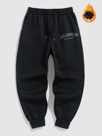 Vintage Graphic Mask Hoodie With Lined Jogger Pants Set-My 3D Hoodie
