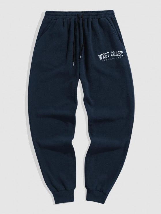 Dual Zip Hooded Coat With Sweatpants Set-My 3D Hoodie