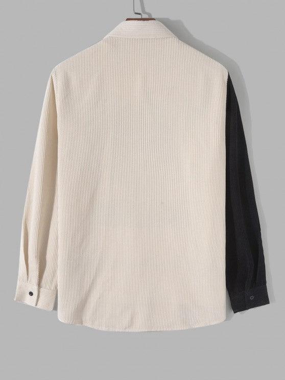 Winter Outfit With Corduroy Shirt And Cargo Pants-My 3D Hoodie