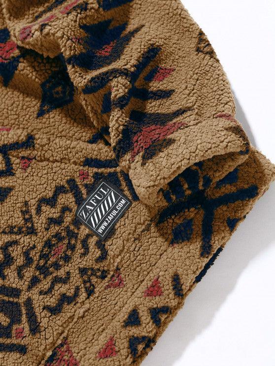 Ethnic Printed Hoodie And Pants Set-My 3D Hoodie