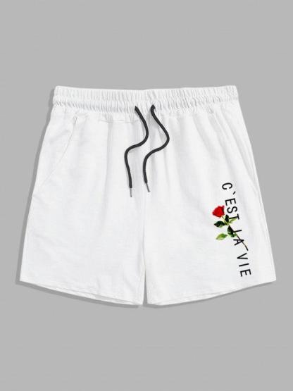 Graphic Patterned Shirt And Shorts Set-My 3D Hoodie